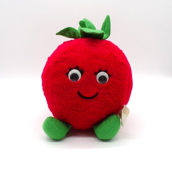 VTG 1982 Del Monte Reddie Tomato Country Yumkins Plush Fruit Toy Stuffed Animal - Picture 1 of 11